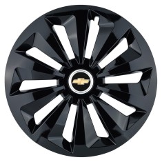 Set 4 capace roti Fox negru R14 Compatibil Cu Chevrolet foto