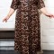 Rochie Clasica cu Nasturi si Cordon Cod 001 - 48Marimea