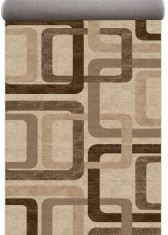Traversa Covor Daffi 13151 Latime 80 cm - 80x500, Bej foto