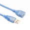 Cablu prelungitor elSales ELS-PU10 USB tata - USB mama , lungime 10 metri , albastru