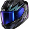 Casca Moto Shark D-Skwal 3 Blast-R Negru / Gri / Violet Marimea XS HE0920E-KGX-XS