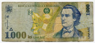1000 lei 1998 foto