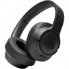 Casti audio wireless over-ear JBL Tune 710BT, Bluetooth, Baterie 50H, Pure Bass Sound, Microfon, Negru