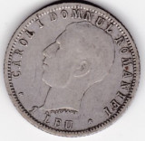 Romania 1 leu 1906, Argint