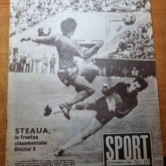 sport octombrie 1985-doina melinte,e. szabo,d.silivas,steaua bucuresti,u.craiova