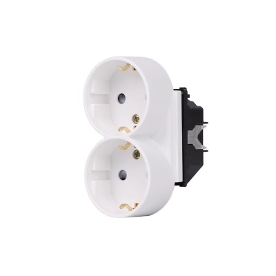Modul Priza Dubla LUXION Pentru Doza Simpla SmartElectro IntelligentHouse foto