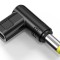 Adaptor pentru alimentare laptop, tip C la DC 5.5 x 2.5, 9 V, negru