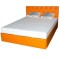 Set Saltea cu spuma, Nova Comfort Flex 140x200x20cm, fermitate tare, hipoalergenica, husa detasabila, Saltsib plus 2 perne ortopedice, memory, 52x32 c