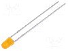 Dioda LED, 3mm, portocalie, 500...1100mcd, 20mA, 2...2,5V, KINGBRIGHT ELECTRONIC - L-7104SED