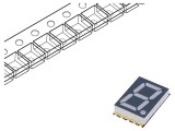 Afișaj LED 7 Segmente 14,2mm Alb Anodizat