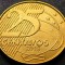 Moneda 25 CENTAVOS - BRAZILIA, anul 2013 *cod 3740