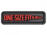 *Patch &quot;ONE SIZE FITS ALL&quot; 3D [JTG]