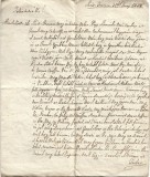 A3026N Scrisoare din anul 1828 conțin&acirc;nd descrierea unei rețete de farmacie pe bază de antimonium crudum, Florești, jud Cluj, Kem&eacute;ny Ignatz