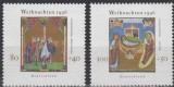C2268 - Germania 1996 - Craciun 2v. neuzat,perfecta stare, Nestampilat