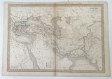 HARTA ' EMPIRE D 'ALEXANDRE ' , dresee par C.V. MONIN , 1839