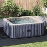 VidaXL Folie pentru Bază de Piscină Negru 274 x 274 cm