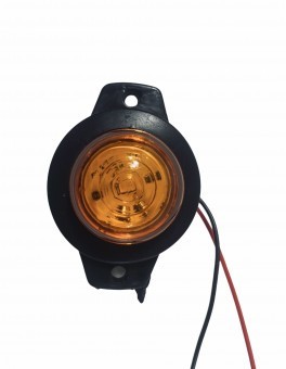 Lampa de pozitie cu 1 LED Galbena foto
