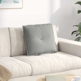 vidaXL Perna pentru spate Gri deschis 50 x 45 cm 42014645