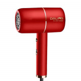 Uscator de par ionic, volumizator, 1800W : Culoare - rosu, 2, Oem