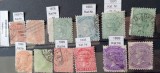 AUSTRALIA de S-WEST''1885/95-''16- val. Regina VICTORIA-stampilate-MNH-Vezi-Scan
