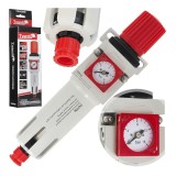 Reductor de aer cu filtru si manometru 1 / 4&quot;, Tvardy T20022
