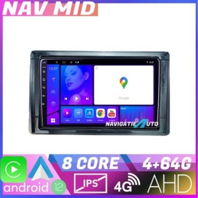 Navigatie Toyota 2DIN KIT TY2DIN EDOTEC-LITE Android Ecran 720P Octa Core 4 64 Carplay CarStore Technology foto