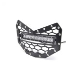 Cumpara ieftin Grila radiator echipata cu proiector LED BAR compatibila MAVERICK X3 Cod: RZR-021
