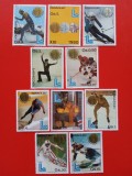 PARAGUAY, SPORT LAKE PLACID - SERIE COMLETĂ MNH