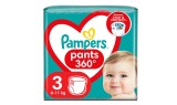 Scutece-chilotel Pampers Pants Jumbo Pack Marimea 3, 6-11 kg, 186 buc