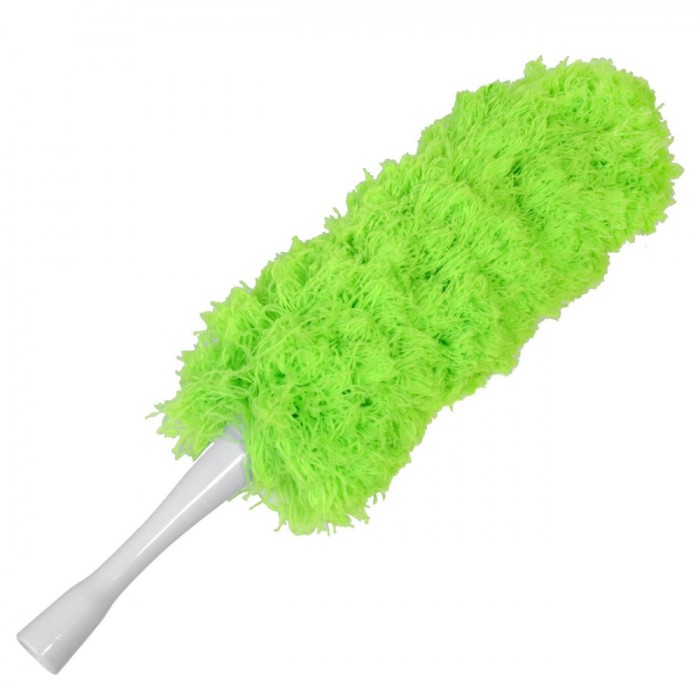Pămătuf Curățare, Model Flexibil, M&acirc;ner Ajustabil, Verde