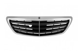 Grila fata crom/neagra tip A pentru Mercedes S-Class W222 2013-2020