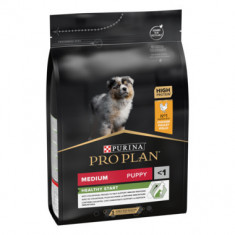 PURINA® PRO PLAN® PUPPY Healthy Start, hrană uscată pentru câini, Talie Medie,