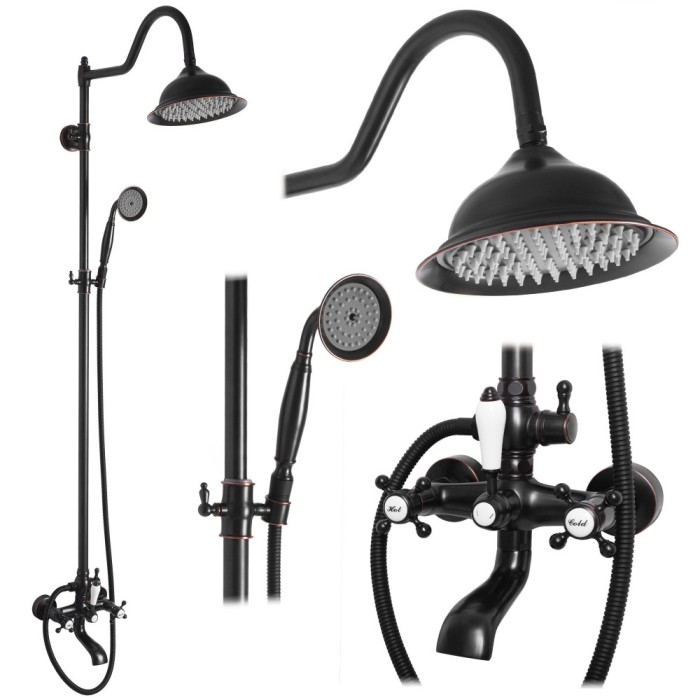 Set dus REA BERGAMO OLD BLACK