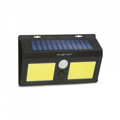 Reflector solar dublu cu senzor de miscare si acumulator - perete - COB LED foto