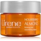 Lirene Hydration &amp; Nourishment Nourishing Almond crema hidratanta si hranitoare sporirea elasticității tenului 50 ml
