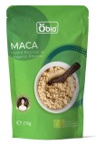 Maca pudră bio raw 250g Obio - pudră ecologică din rădăcină de Maca, superaliment, adaptogen, bogată &icirc;n vitamine și minerale.