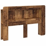 vidaXL Tablă de pat cu sertar cu depozitare Lemn vechi Lemn prelucrat 8001289