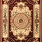 Covor Model Lotos 531-220, Marime 50 x 80 cm, Grena, Rosu, Inaltime Fir 8 mm, Antialergic, Polipropilena, Living, Dormitor, Sufragerie, Birou