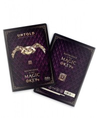 Caiet dictando cu colturi rotunjite A4,80 file70g mp,model The Magic of Untold