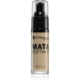 Bell Hypoallergenic Mat&amp;Soft make-up usor matifiant culoare 02 Natural 30 ml