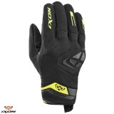 Manusi barbati pentru scuter - motocicleta Roadster vara textil/piele Ixon model MIG 2 MS culoare: negru/galben &ndash; degete tactile L (9/10)