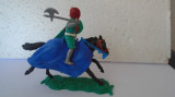 Bnk jc Figurina de plastic - Timpo - cavaler medieval calare