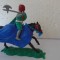 bnk jc Figurina de plastic - Timpo - cavaler medieval calare