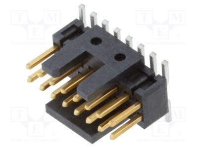 Conector SAMTEC şiruri pini tată 16 PIN 1,27mm gold flash SMT soclu foto