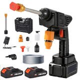 Cumpara ieftin Aparat de spalat cu inalta presiune, aparat de spalat cu inalta presiune portabil, masina de spalat electrica fara fir WIOLETA, curatare electrica, pi