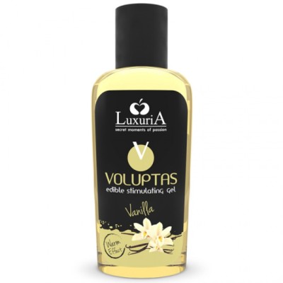 INTIMATELINE LUXURIA - VOLUPTAS EDIBLE MASSAGE GEL WARMING EFFECT - VANILLA 100 ML foto