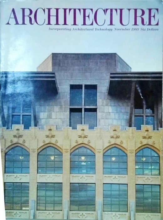 Architecture, november 1989
