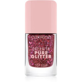 Catrice Dream In Pure Glitter lac de unghii/parte sus cu particule stralucitoare culoare 050 10,5 ml