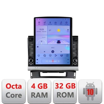 Navigatie Opel Astra J G-072 ecran tip TESLA 9.7&quot; cu Android Radio Bluetooth Internet GPS WIFI 4+32GB DSP 4G Octa Cor CarStore Technology
