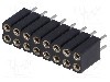Conector 16 pini, seria {{Serie conector}}, pas pini 2.54mm, CONNFLY - DS1002-03-2*8131